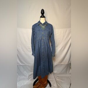 VINTAGE LIZ CLAIBORNE DENIM DRESS